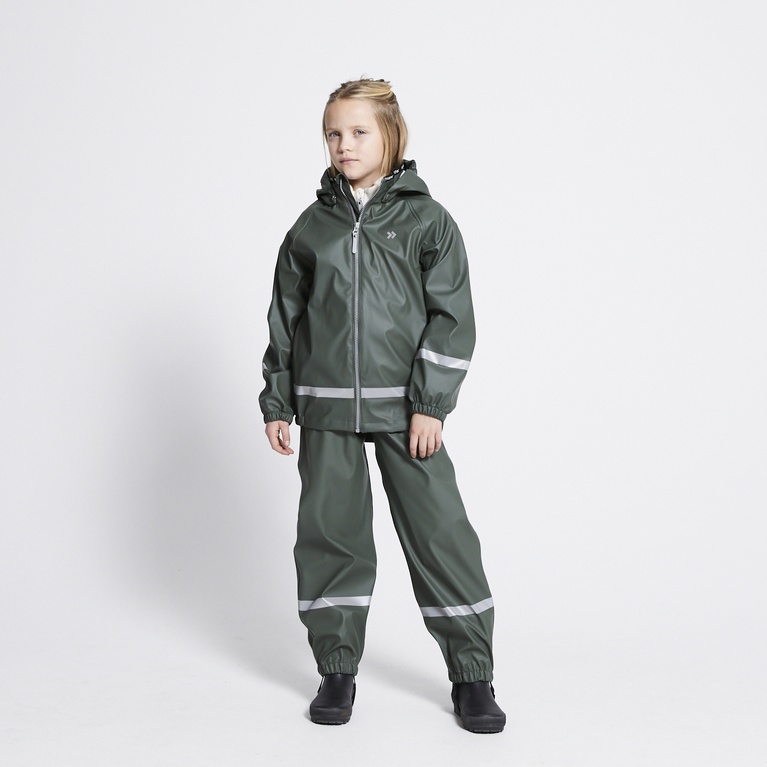 Rain jacket  "Ljusnan" Army Green